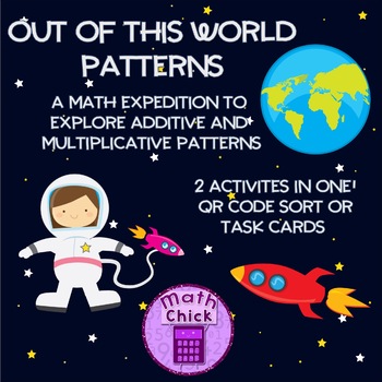 Preview of Out of this World Additive and Multiplicative Relationships TEKS 5.4C and 5.4D