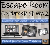 Outbreak of World War 2 BOOM Cards™  Digital Escape Room Activity