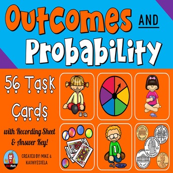 Preview of Outcomes and Probability Task Cards