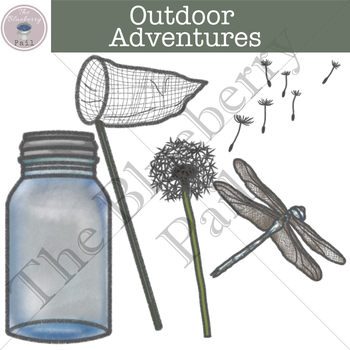 Preview of Free Outdoor Adventures Clipart Set