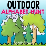 Outdoor Alphabet Scavenger Hunt
