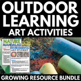 Outdoor Art Activity Growing Bundle - Spring Art Activitie