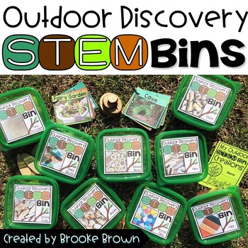 Preview of Outdoor Discovery STEM Bins® - Spring and Summer STEM Activities
