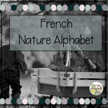 Preview of Outdoor Education - French Nature Alphabet Posters