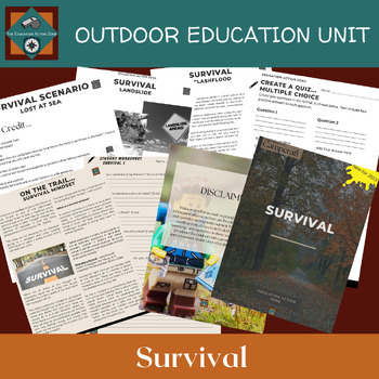 Preview of Outdoor Education Unit - Survival