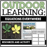 Outdoor Learning Activity - Outdoor Math - Earth Day Activ