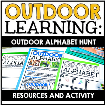 Preview of Outdoor Learning Activity - Outdoor Scavenger Hunt - Outdoor Education Earth Day