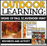 Outdoor Learning Activity - Outdoor Scavenger Hunt - Fall 