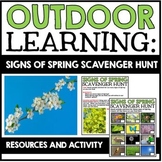 Outdoor Learning Activity - Outdoor Scavenger Hunt - Sprin