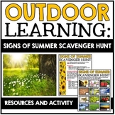 Outdoor Learning Activity - Signs of Summer Outdoor Scaven