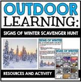 Outdoor Learning Activity - Signs of Winter Scavenger Hunt