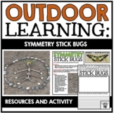 Outdoor Learning Activity - Symmetry Bugs - Earth Day Acti
