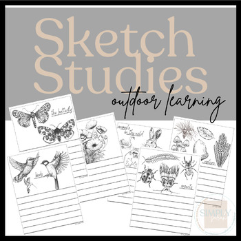 Preview of Outdoor Learning - Sketch Studies of Nature and Outdoors {PDF File}