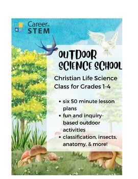 Preview of Elementary Life Science Class (Christian homeschool, Science Olympiad)