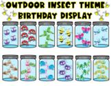 Outdoor Nature/ Insect Theme Birthday Display- Birthday Wall