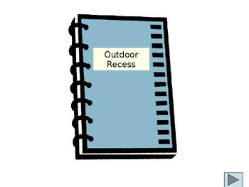 Preview of Outdoor Recess social story