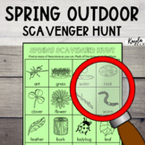 FREE Spring and Summer Outdoor Scavenger Hunt for Speech a
