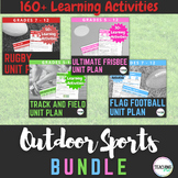 PE Outdoor Sports Unit Bundle - Athletics / Ultimate / Foo