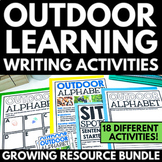 Outdoor Writing Activity Bundle - Outdoor Education Summer