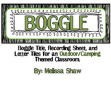 Outdoors/Camping Themed BOGGLE pack!