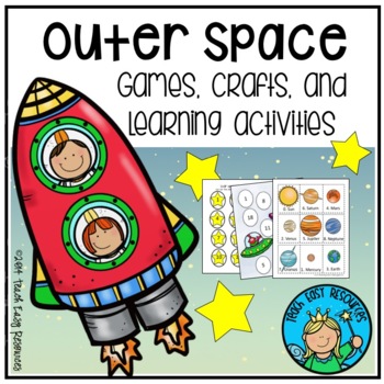 Preview of Outer Space Activities for Preschool and Kindergarten