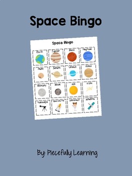 Preview of Outer Space Bingo