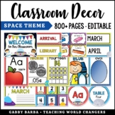 Space Classroom Decor