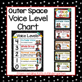 Outer Space Classroom Decor Voice Levels Chart