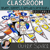 Outer Space Classroom Theme Decor - Banners, Binders and B