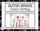 Outer Space Colour Sorting Activity