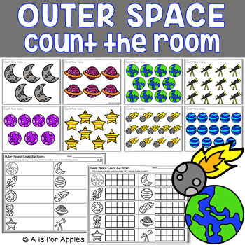 Preview of Outer Space Count the Room