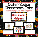 Outer Space Decor Classroom Jobs Signs
