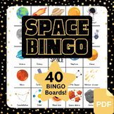 Outer Space & Planets Bingo Game Activity | Primary, ESL/E