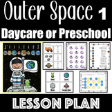 Outer Space Preschool or Daycare Lesson Plan