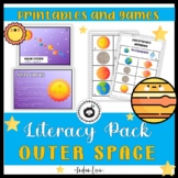 Outer Space Printable pack - Flashcards and Planet Games