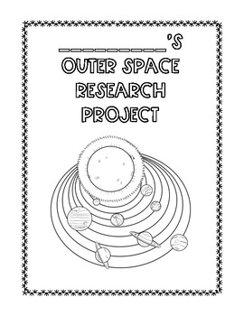 Preview of Outer Space Research Project