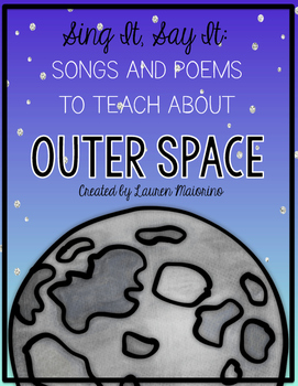 Preview of Outer Space Songs & Poems for the Classroom