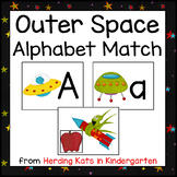 Outer Space Theme Alphabet Match
