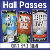 Outer Space Theme Classroom Decor HALL PASSES Bathroom Nur