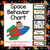 Outer Space Themed Behavior Clip Chart