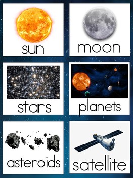 Cool Space & Astronomy Vocabulary Words for Kids