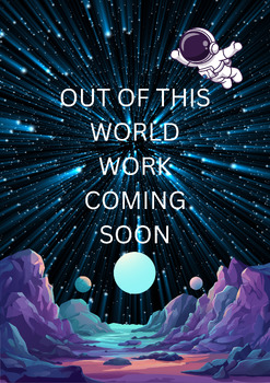 Preview of Outer Space Work Coming Soon