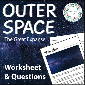 Preview of Outer Space - Worksheet & Questions