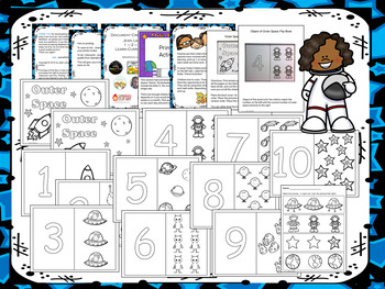 Outer Space Worksheets by 123 Learn Curriculum | TpT