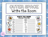 Outer Space Write or Trace the Room Activity