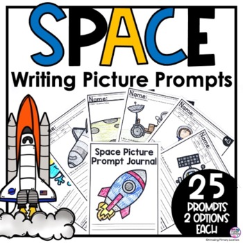 Preview of Outer Space Writing Activities with Picture Prompts Journal