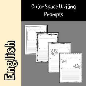 Outer Space - Lesson 4 - Writing Prompt for Book 1 Lift Off - Half Pint  Kids Decodable Books