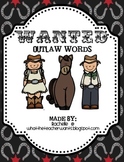 Outlaw Words Literacy Centers {with outlaw day}