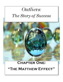 Outliers: The Story of Success Chapter One "The Matthew Ef