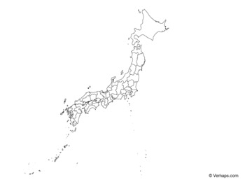 Map Of Japan Worksheets Teaching Resources Teachers Pay Teachers